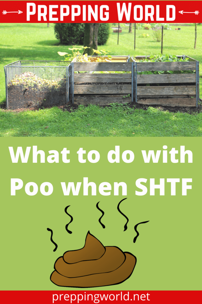 how to compost poop